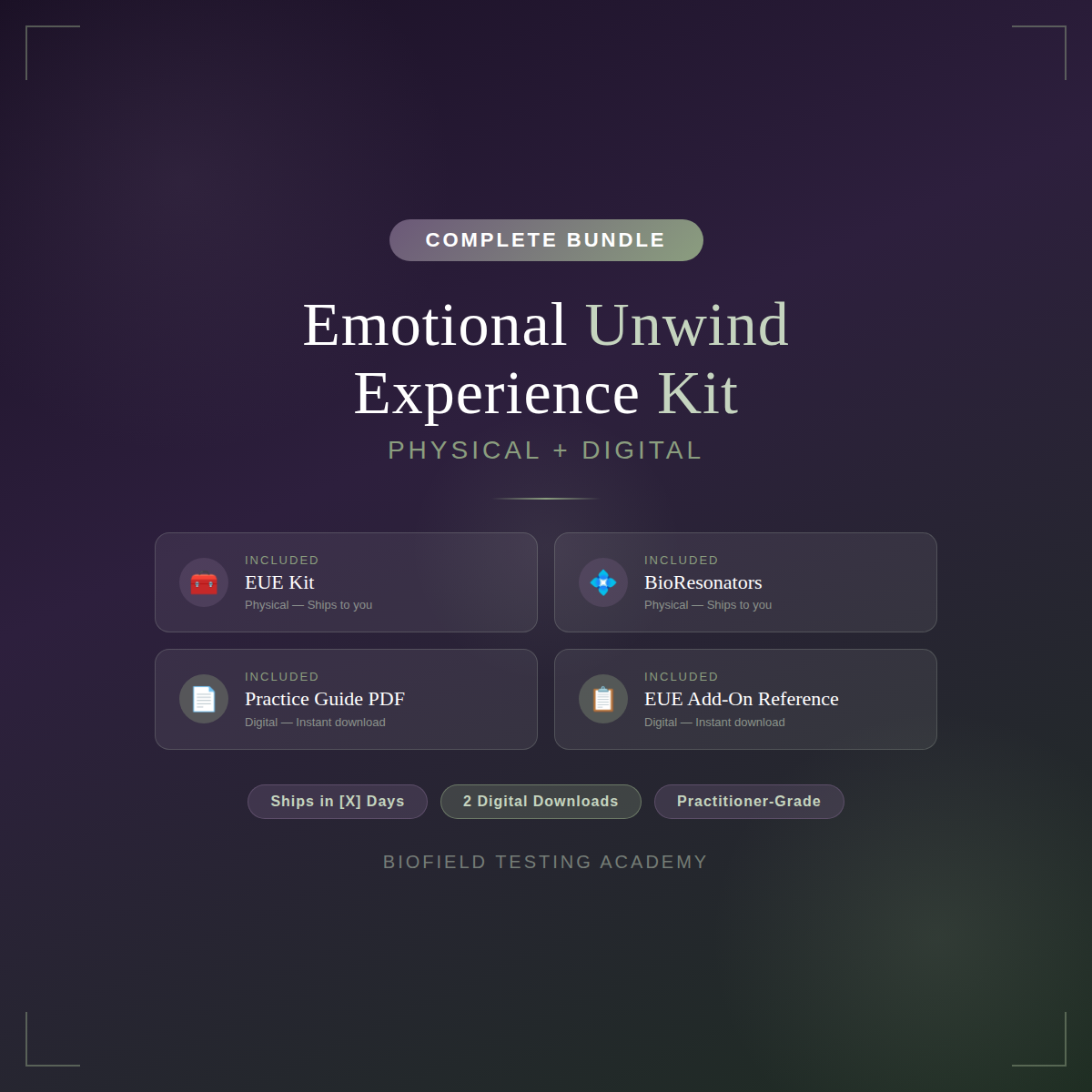 Emotional Unwind Experience Kit β Complete Bundle