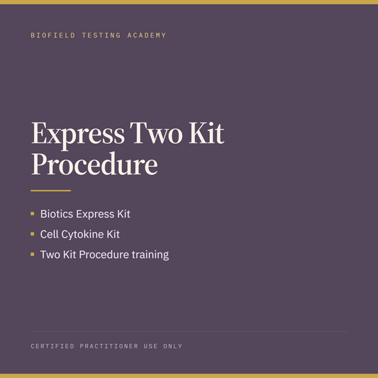 Express Two Kit Procedure - Biotics Express Kit & Cell Cytokine Kit