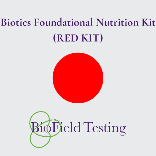 Biotics Foundational Nutrition Kit - RED KIT