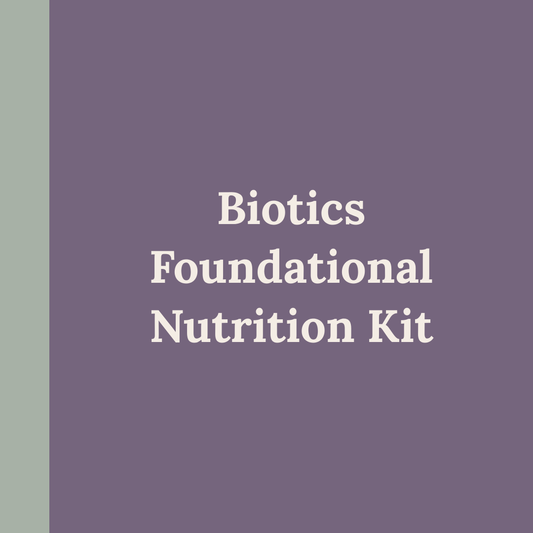 Biotics Foundational Nutrition Kit - RED KIT