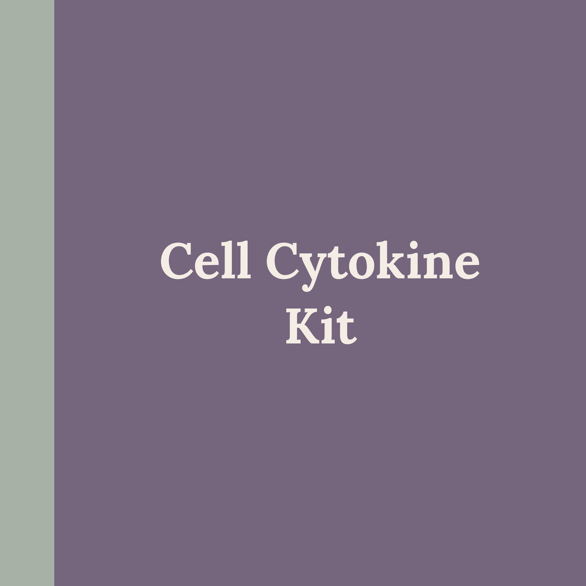 Cell Cytokine Kit