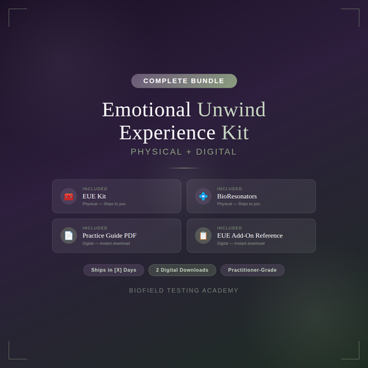 Emotional Unwind Experience Kit — Complete Bundle