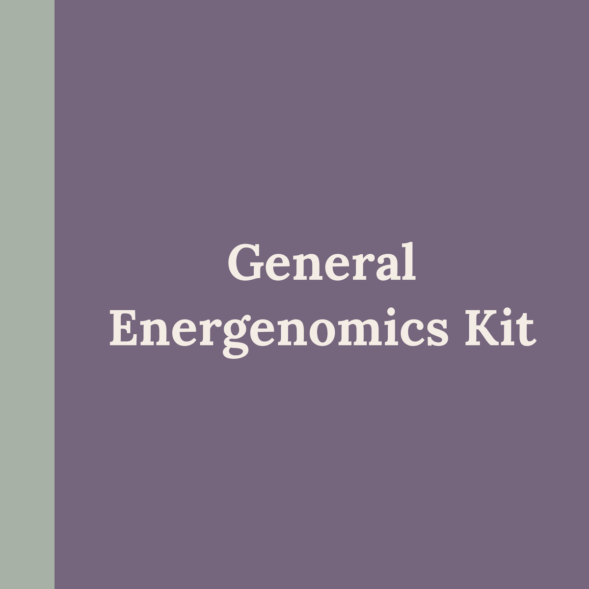 General Energenomics Kit