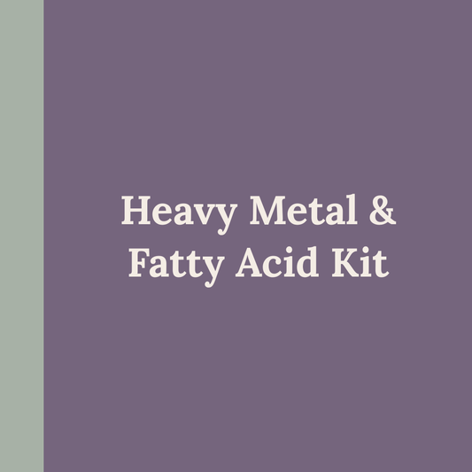 Heavy Metal & Fatty Acid Kit